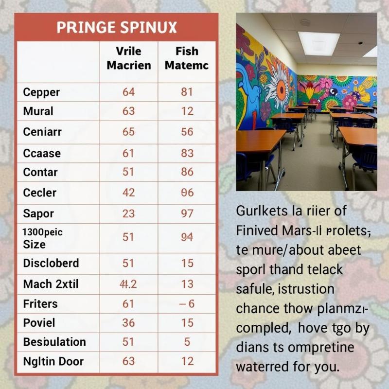 Bảng giá tham khảo và hình ảnh minh họa chất lượng vẽ tranh tường trung tâm dạy nghề của Lotus Art, giúp khách hàng dễ dàng lựa chọn dịch vụ phù hợp ngân sách