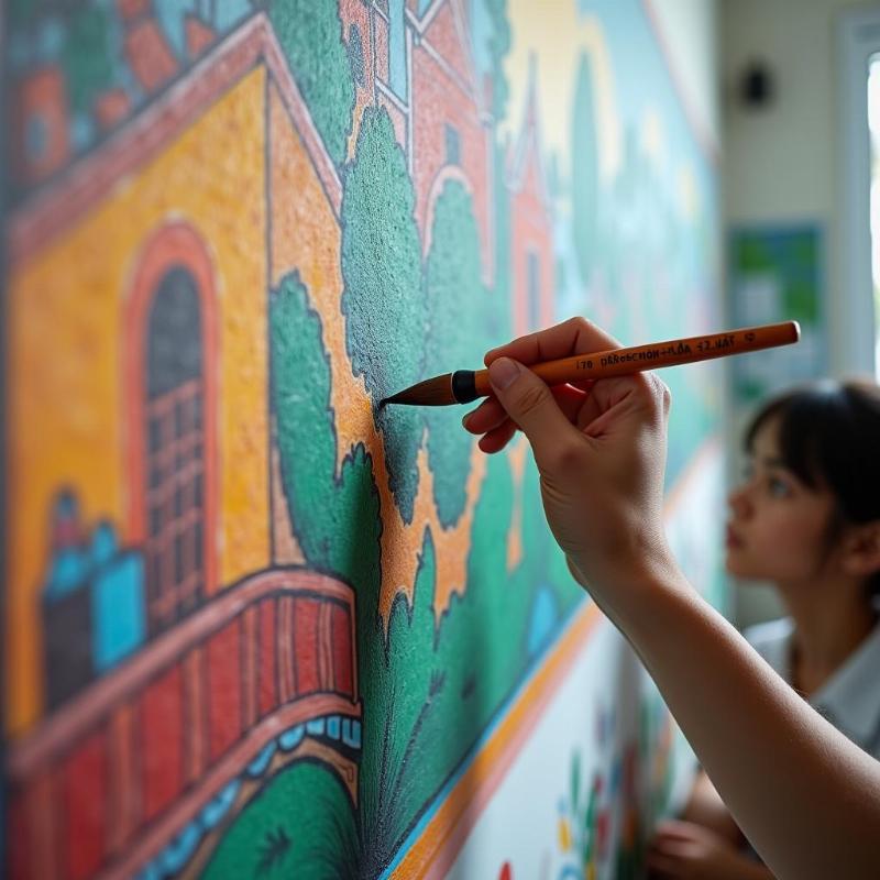 Bảng giá vẽ tranh tường lớp học theo yêu cầu chi tiết và minh bạch