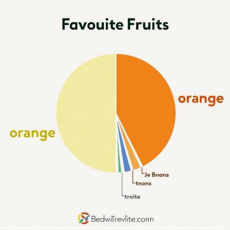 Hoàn thiện biểu đồ tròn với tên gọi và chú thích rõ ràng, đầy đủ thông tin về chủ đề