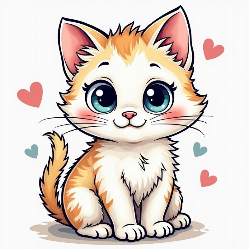 to-mau-cho-chu-meo-con-cute-de-thuong